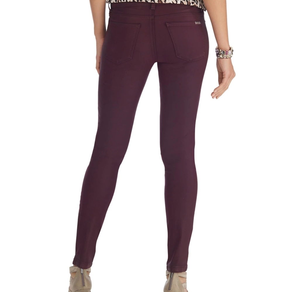 NWT Saint honore WHBM ZJean burgundy